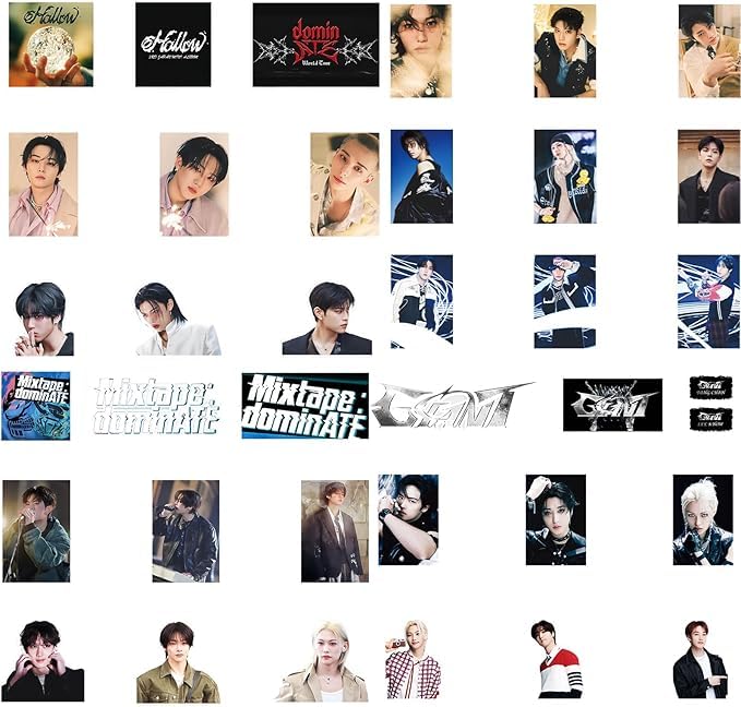 YiYiXiXi Stray-Kids waterproof stickers, durable for luggage and travel gear.