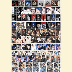 YiYiXiXi Stray-Kids red stickers, easy to peel and reposition on bags.