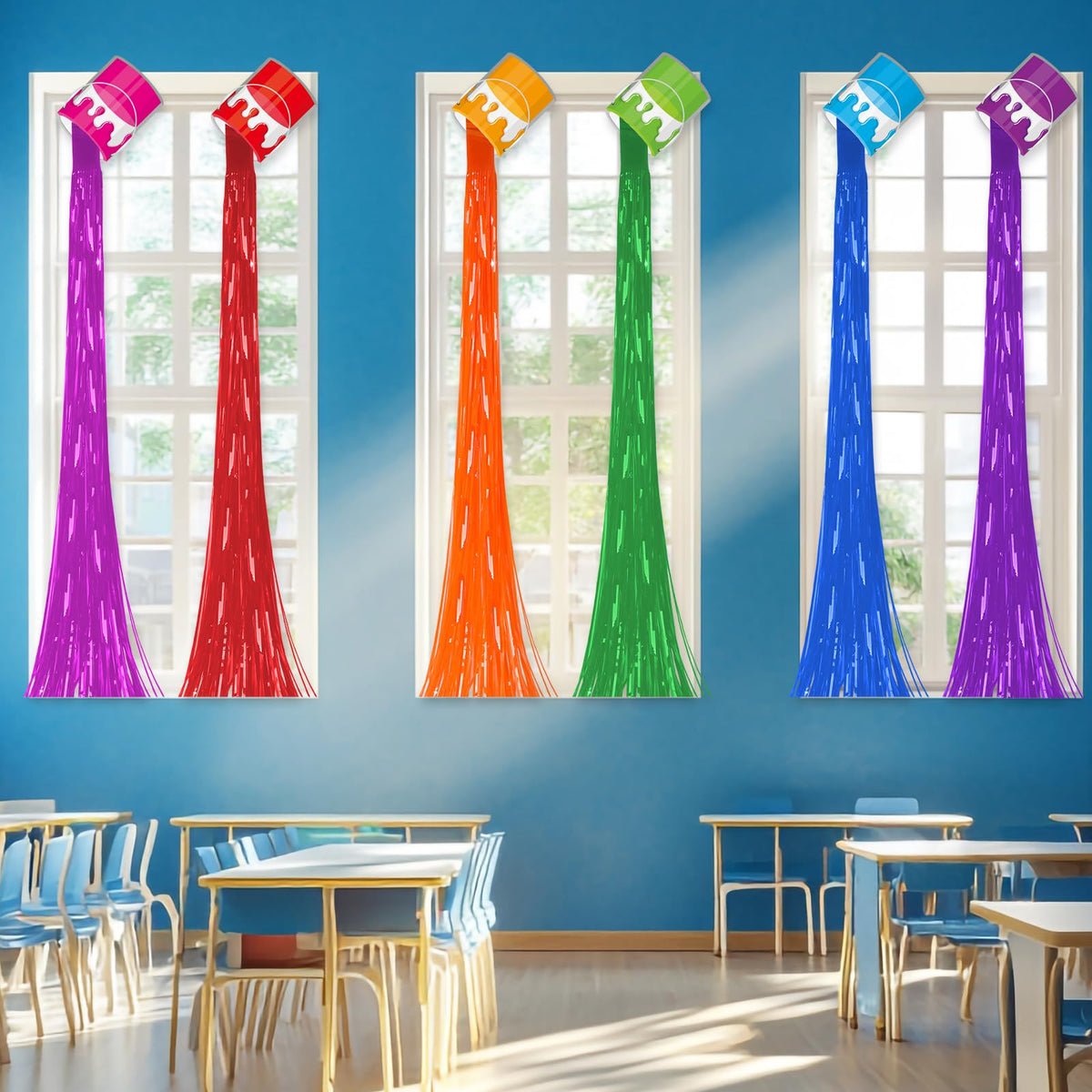 Yiaoyinnz party background decoration enhances dessert tables and photos.