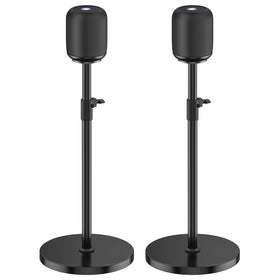 Yibracki front view stand holding HomePod for stable elevated sound