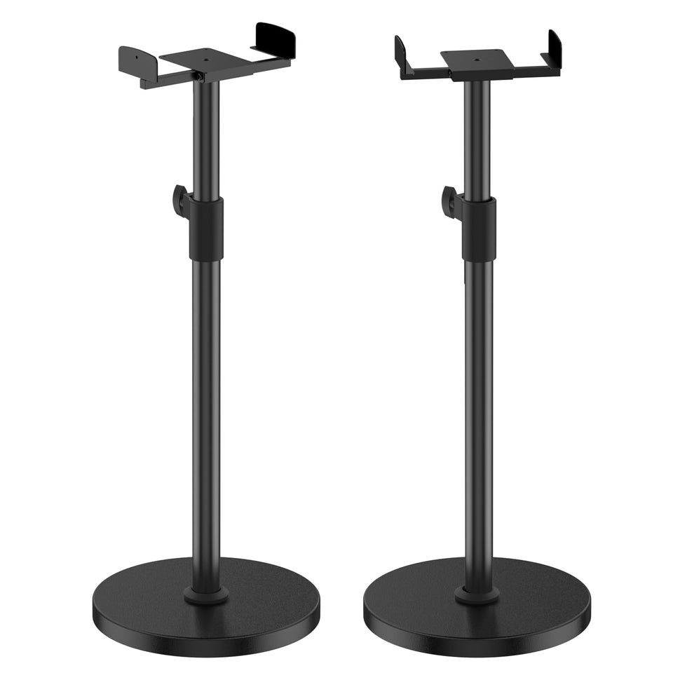 Yibracki front view pair of stands showing stable support and neat setup
