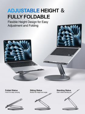 YICOSUN close-up of side angle adjustment showing flexible positioning benefit