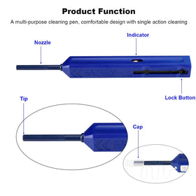 YIENFBEV pen extendable tip closeup reaching recessed ferrule for precise cleaning