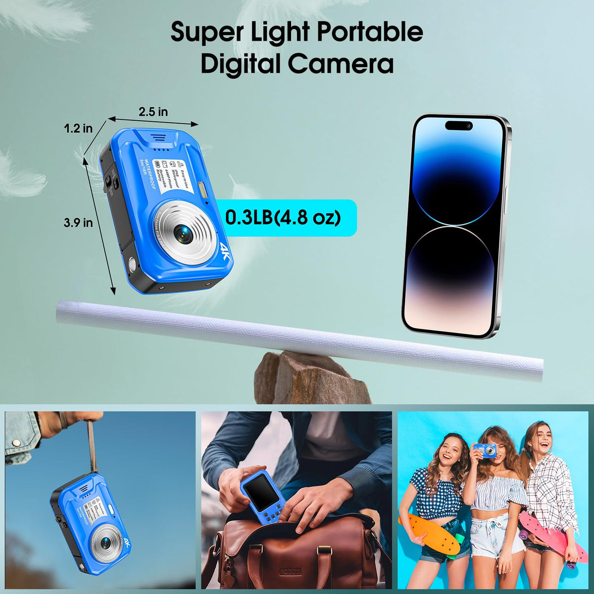 Yifecial 16GB card included supports instant capture and storage