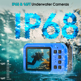 Yifecial 16x zoom underwater camera frames distant marine life clearly