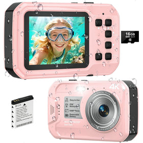 Yifecial 4K underwater camera main shot delivers crisp footage for snorkeling memories.