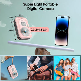 Yifecial compact palm-size design fits travel backpacks for adventures.