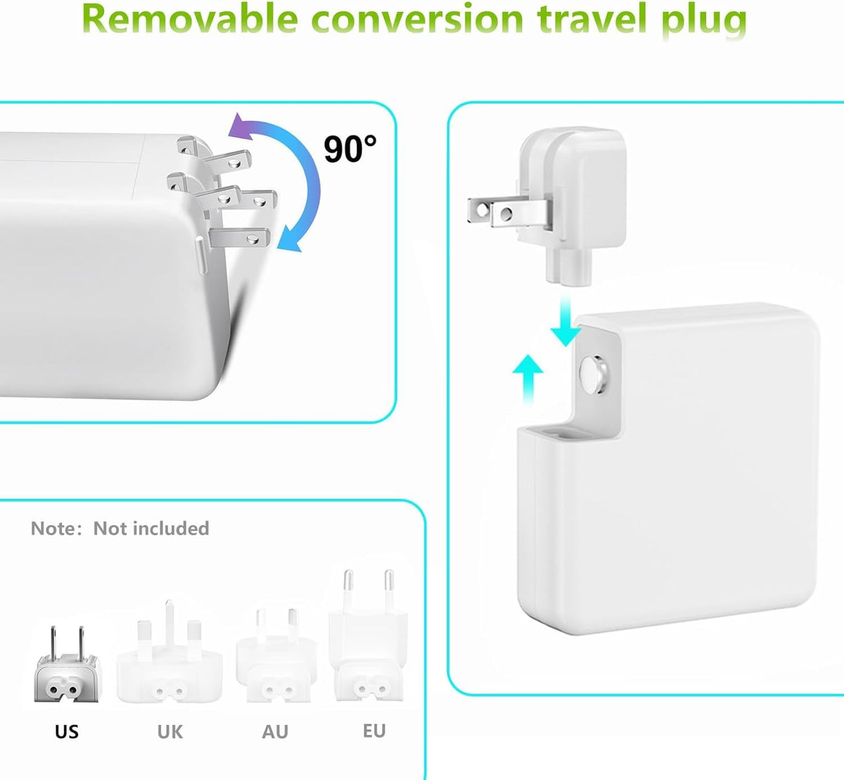 Yihele Mag 2 plugged into MacBook Air in use, powering laptop reliably