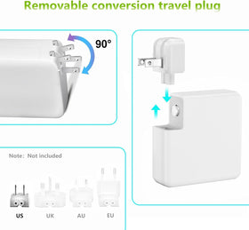 Yihele Mag 2 plugged into MacBook Air in use, powering laptop reliably