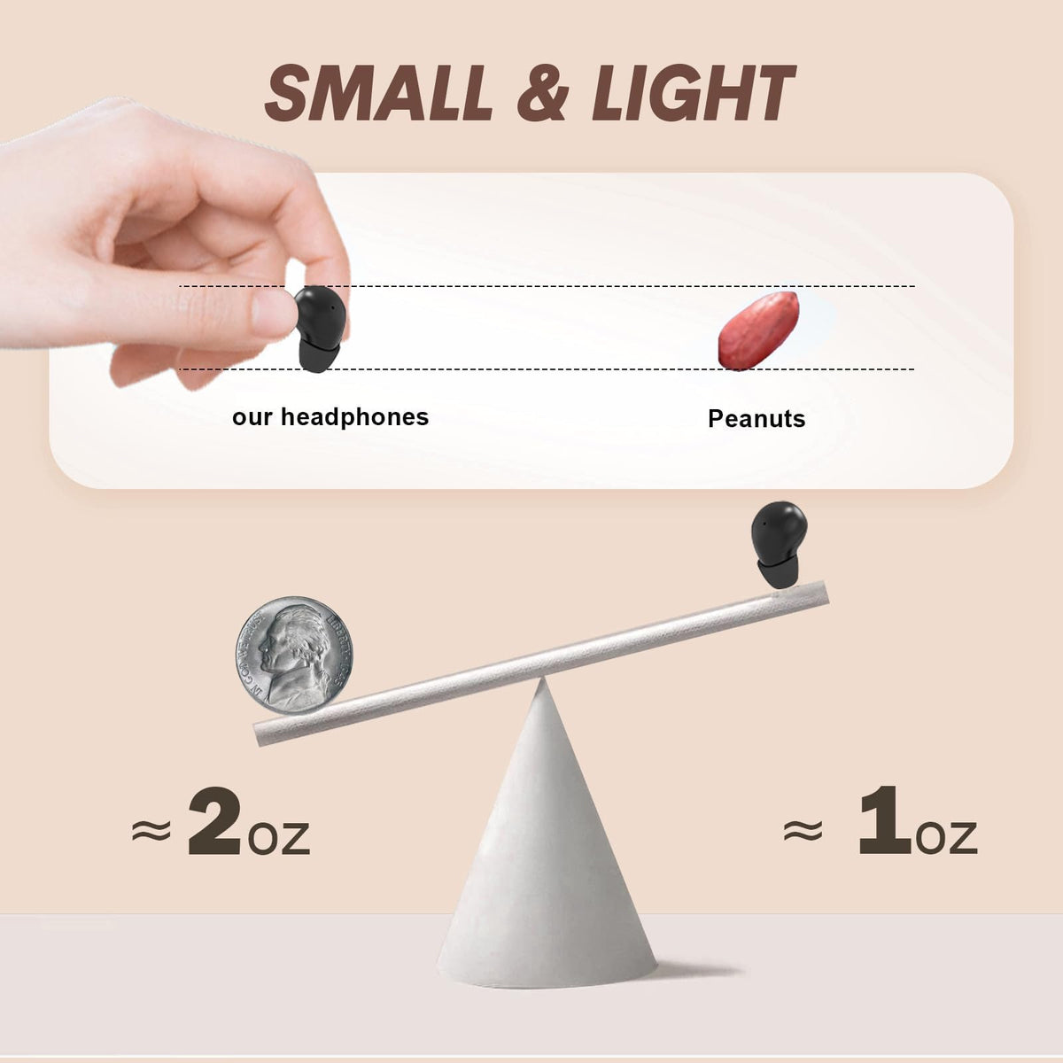 Yihou small ear canal-friendly fit for tiny ears