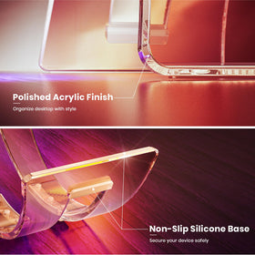 Yikola arched base stability design prevents tipping for secure placement