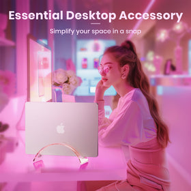Yikola clear acrylic craft blends with any setup while remaining unobtrusive and protective