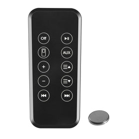 Yimaut remote front view showing buttons and clear labeling for easy control