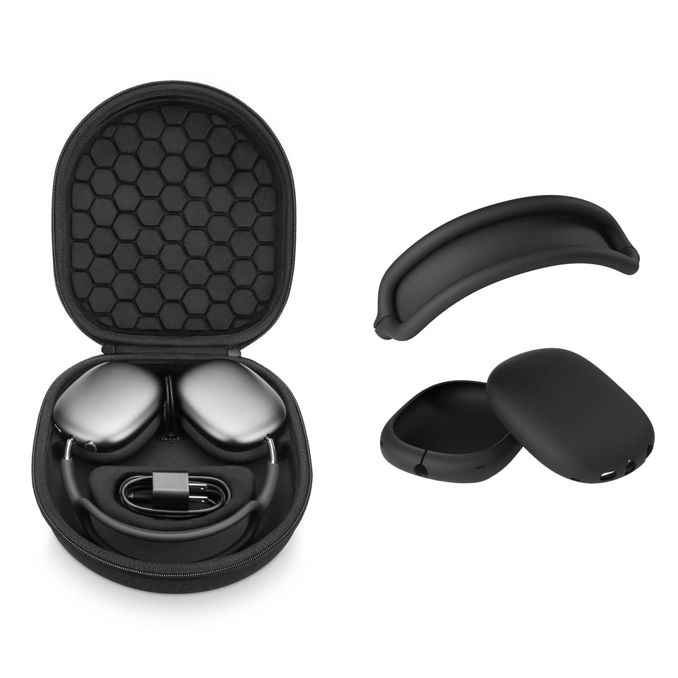 Yinke case front view showing secure hard shell and handle for travel convenience