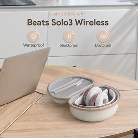 Yinke Beats Solo3/Solo4 case soft inner padding cushions components during transit.