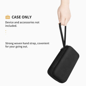 Yinke case inside a backpack demonstrating portable protection for Marshall Emberton on the go