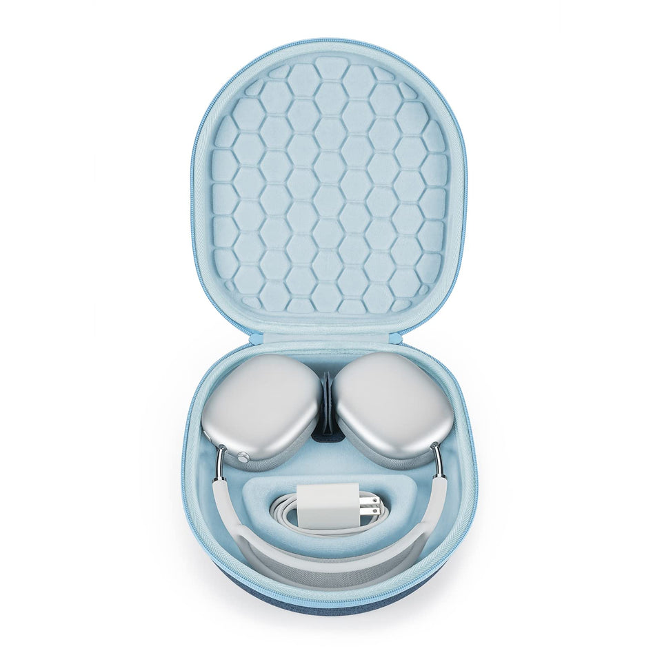 Yinke front view of case showing protective hard shell and neat profile benefit