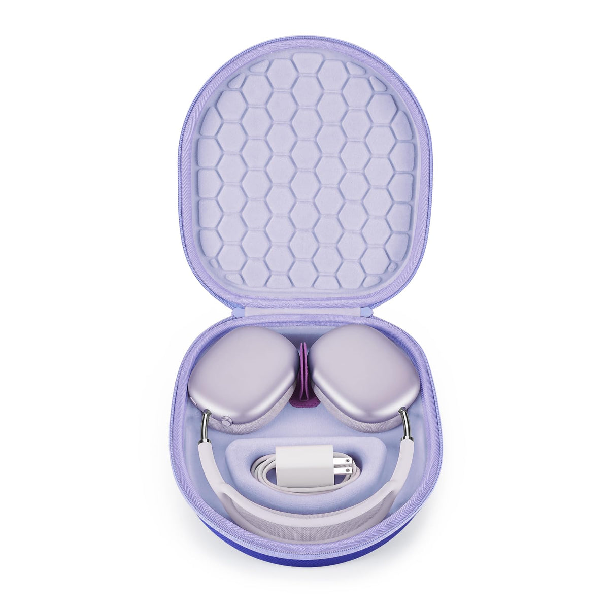 Yinke front packaging purple case showing protective shell and compact size