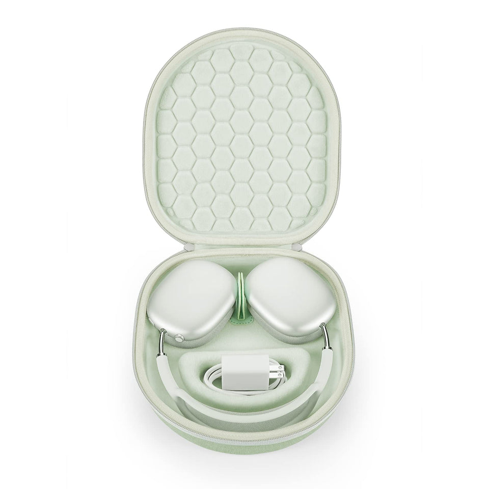 Yinke front view of closed case showing protective shape and compactness