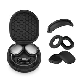 Yinke front view hard case protecting AirPods Max and easing travel