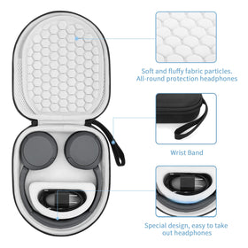 Yinke mesh pocket holding cables and adapter to keep accessories tidy