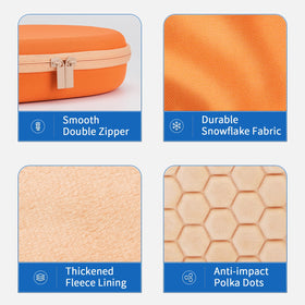 Yinke smart case water-resistant exterior repelling splashes for safe transport