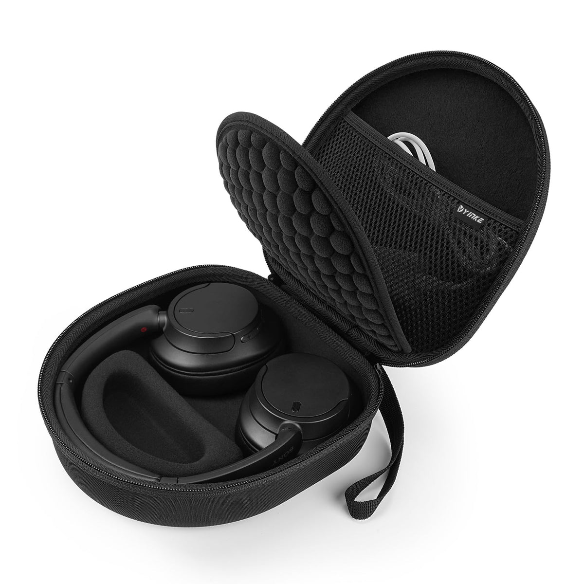 Yinke Sony WH-CH720N case with hard EVA shell protects headphones on the go