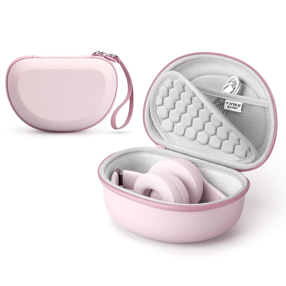 YINKECASE Beats hard case with soft lining protects headphones during travel.