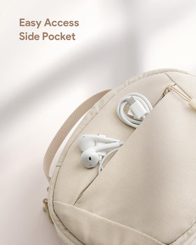 YINKECASE side pocket storage keeps cables organized with the case