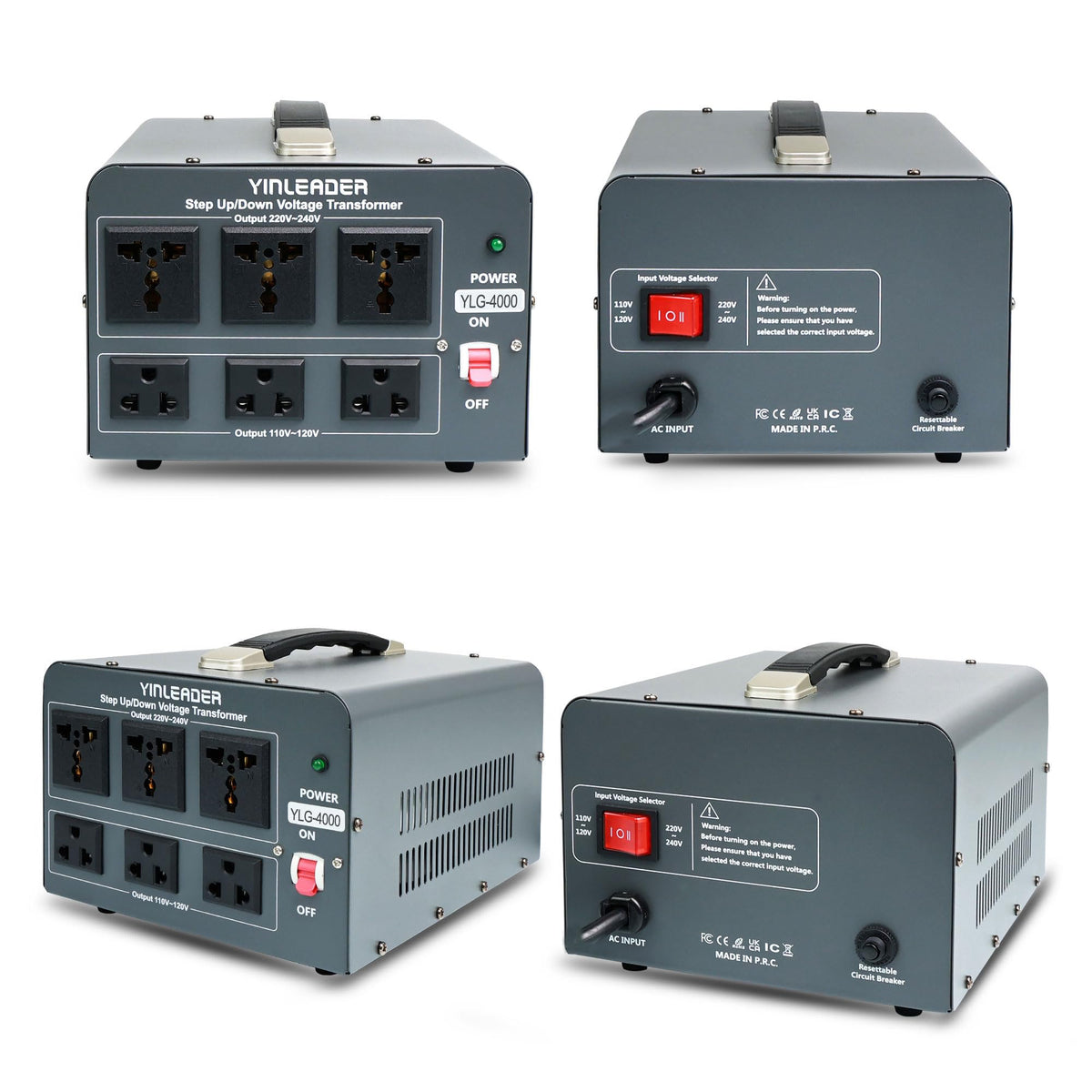 Yinleader 4000W safety notes for proper usage