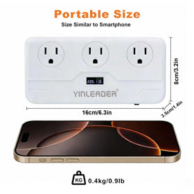 Yinleader compact travel size with dimensions and portability