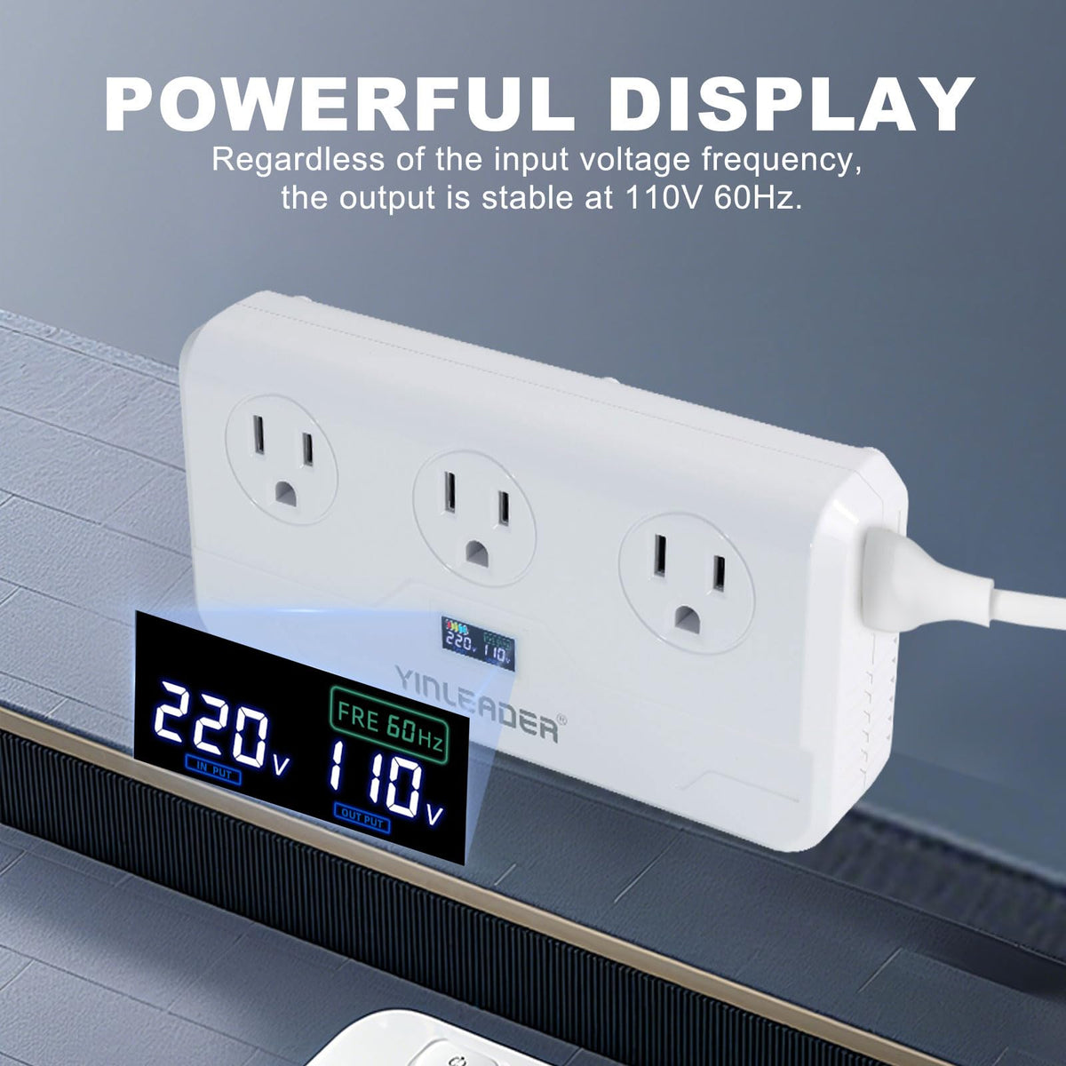 Yinleader compatibility across regions map for voltage conversion