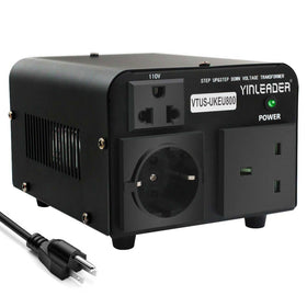Yinleader front panel showing three sockets and easy access benefit