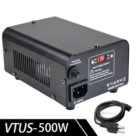 Yinleader accepting an international plug to illustrate multi-region compatibility