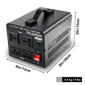 Yinleader includes power cord and manual for easy setup