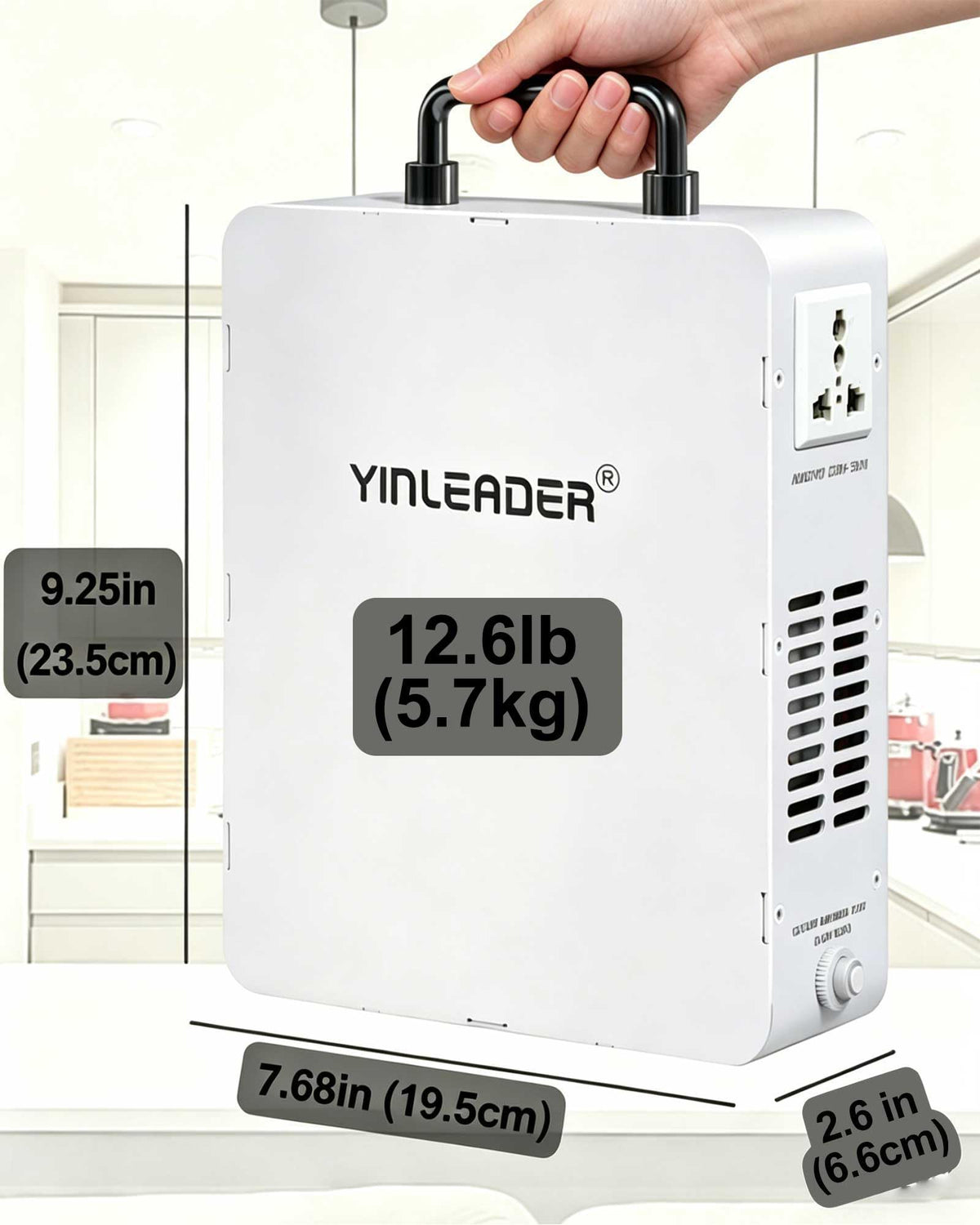 Yinleader operation runs quietly for everyday use in kitchens and bedrooms.