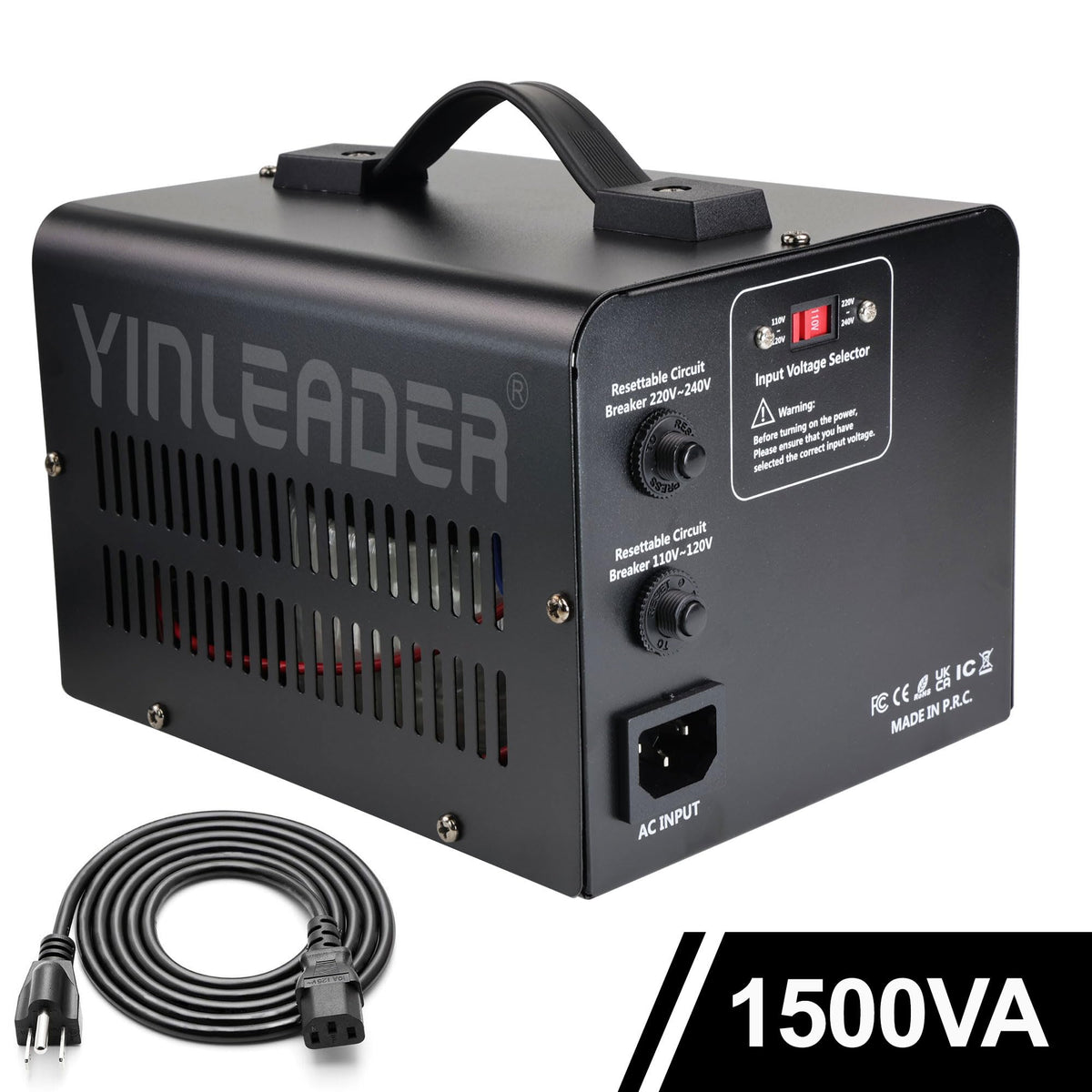 Yinleader universal socket closeup accepting multiple plugs for convenience