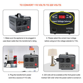 Yinleader 1500W-capacity unit suitable for higher-wattage devices