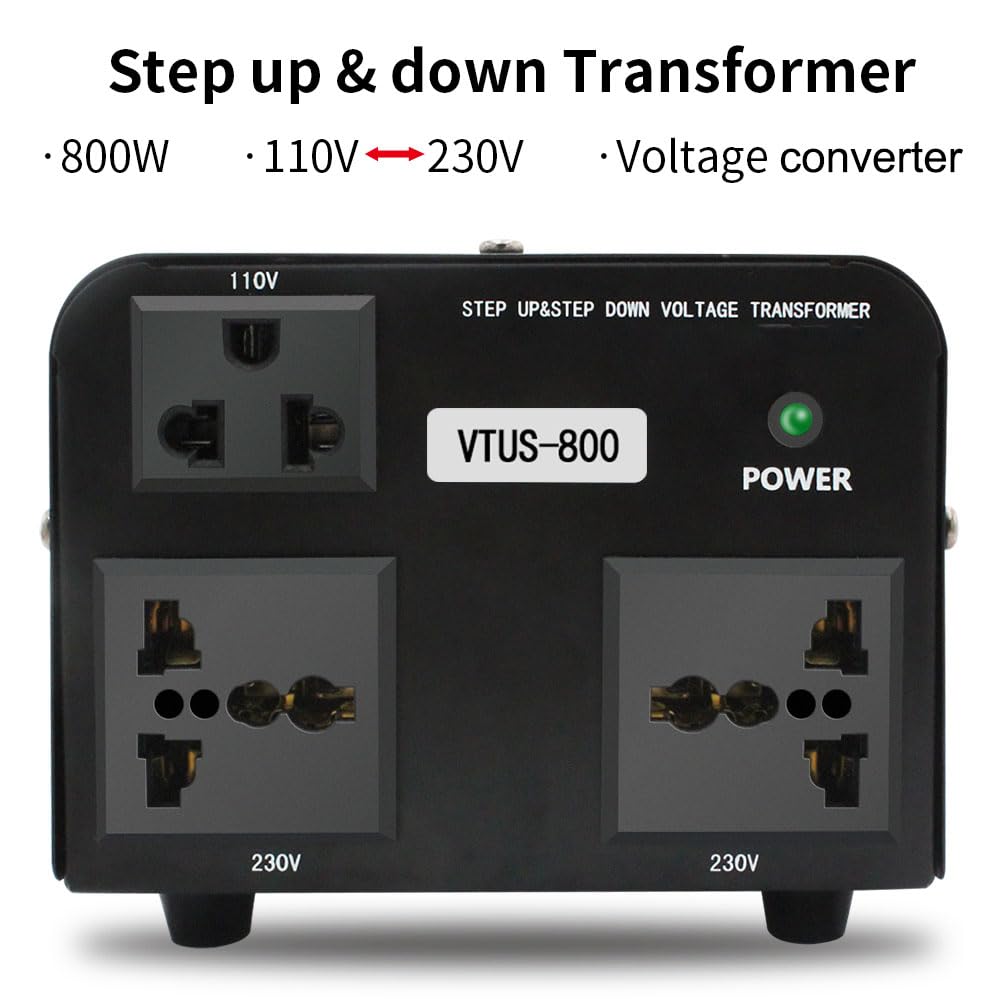 Yinleader VTUS-800 on bedside table with devices, practical travel and home use