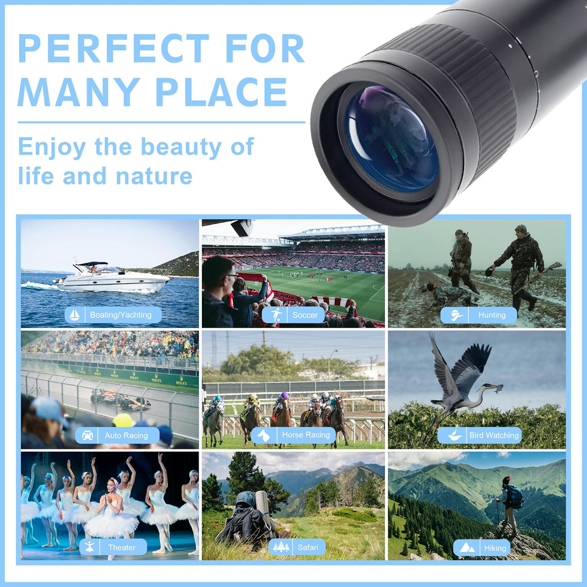YINMONE used for birdwatching in nature highlighting observation benefit