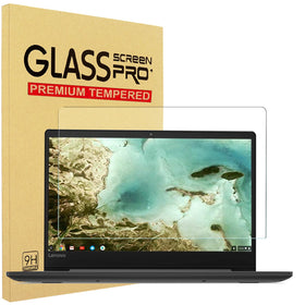 YINOVEEN screen protector on Lenovo Yoga 7 16 front view demonstrates scratch resistance