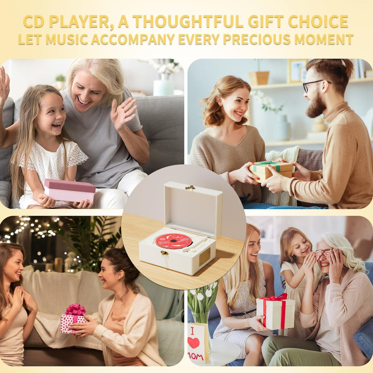 Yintiny lifestyle living room setup demonstrating decor-friendly BGM use