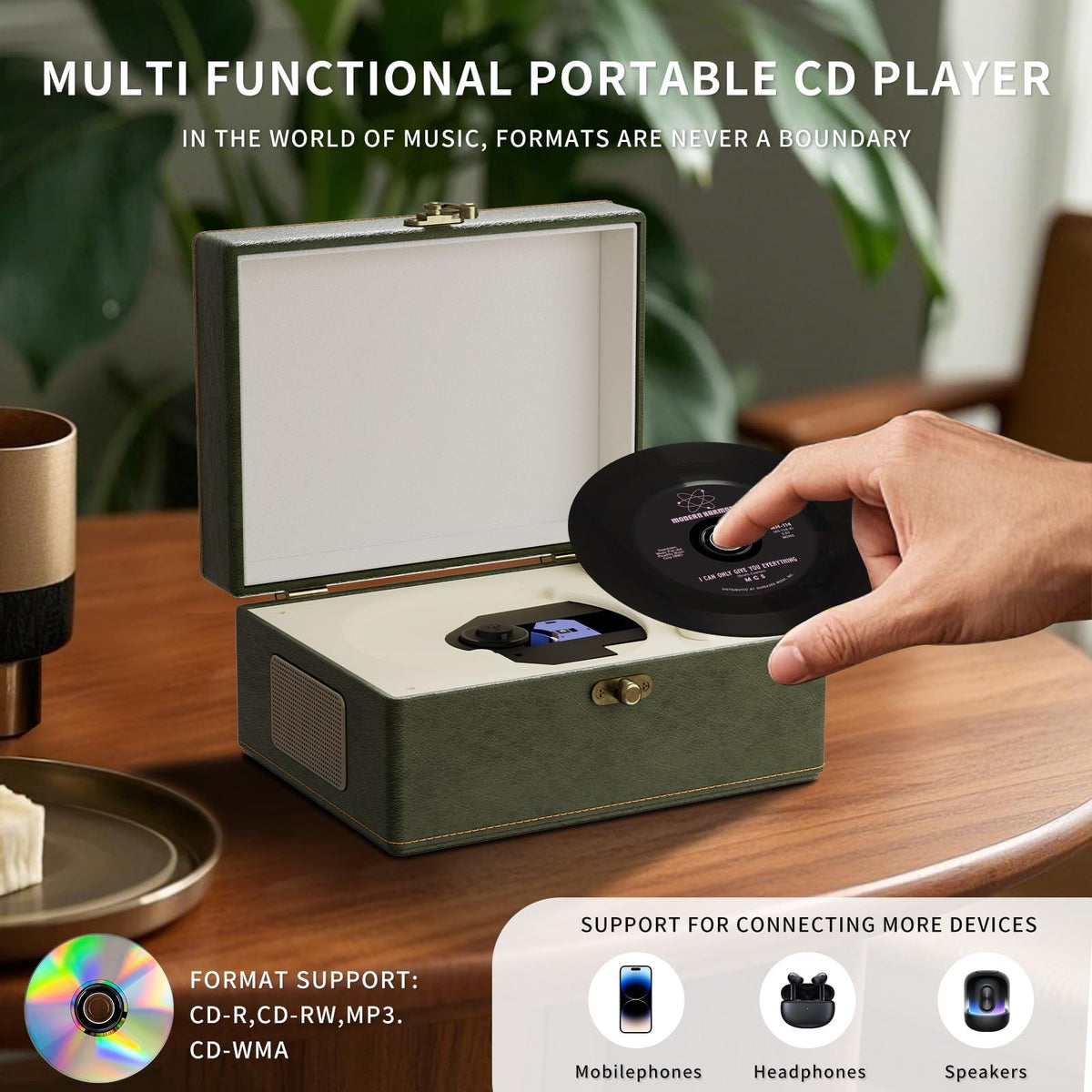 Yintiny wireless remote closeup highlighting buttons and easy control benefit