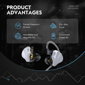 YINYOO CCZ BC04 PRO ear fin detail for secure wear during activity