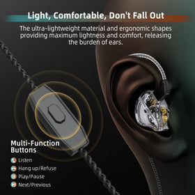 YINYOO CCZ DC01 Pro inline mic close-up for convenient calls during gaming