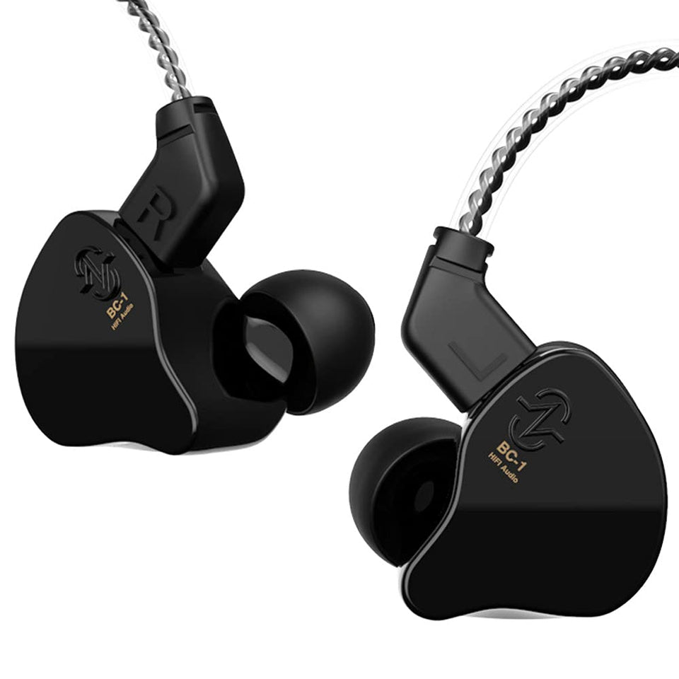 YINYOO CCZ Melody earbuds close-up with UV-varnished finish for premium look