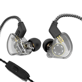 YINYOO CCZ Melody earbuds front view with UV-varnish cavity for premium style.