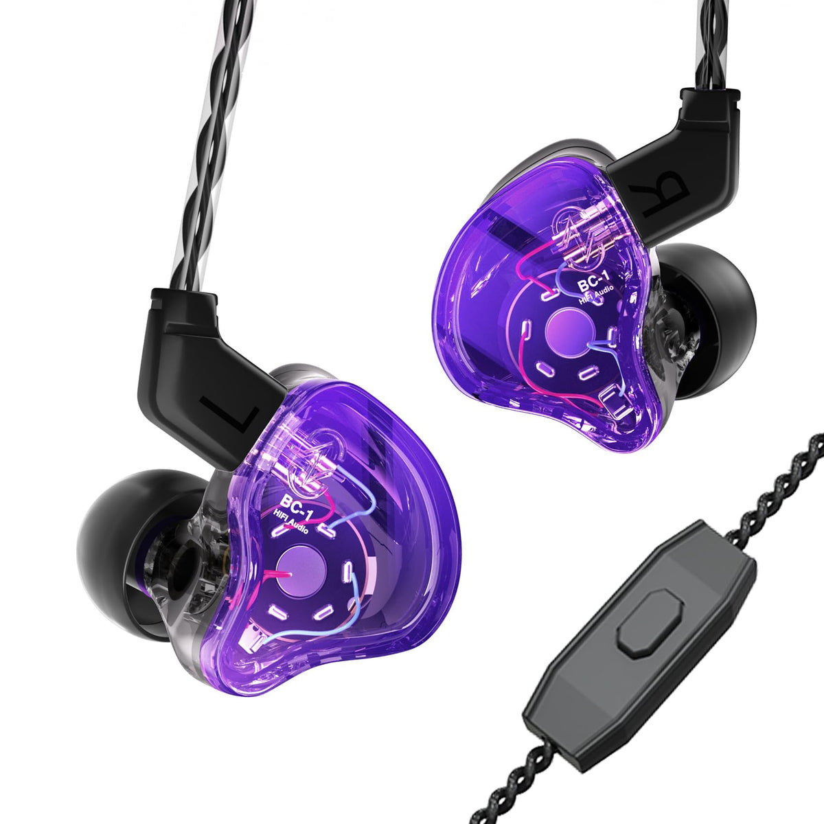 YINYOO CCZ Melody IEM with UV-varnished housing for premium style and durability