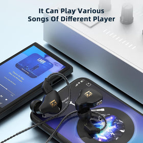 YINYOO KS1 inline-microphone-volume-control enables hands-free calls