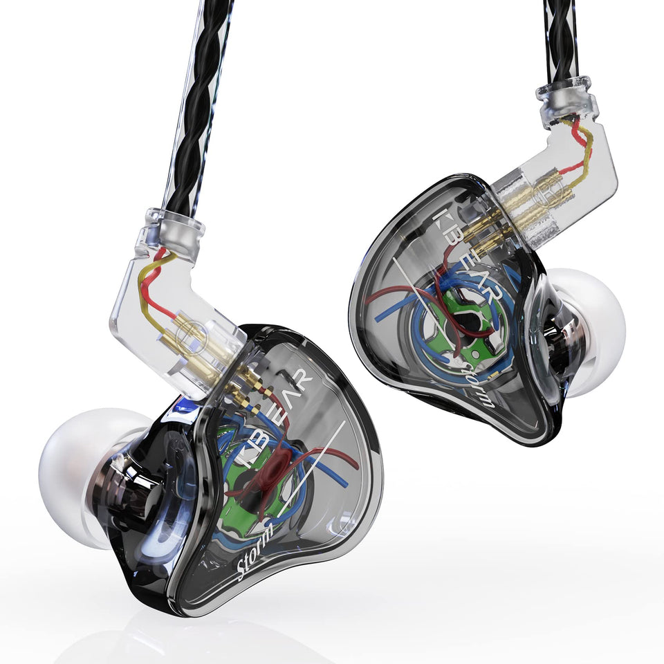 YINYOO KBEAR Storm with a 10mm driver delivers clear, dynamic audio.